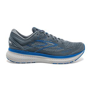 Brooks Glycerin 19 Mens Road Running Shoes Grey/Blue/White | USA-FNY042173